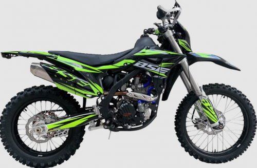 Мотоцикл Эндуро Z7 (120) Z-серия  Green Blast