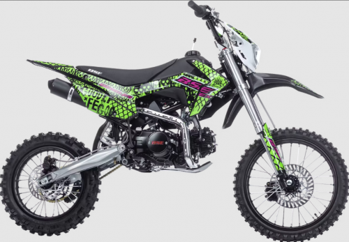 Питбайк EX 125E MAX13 1.0 14/12, 17/14 Green Pink Neon