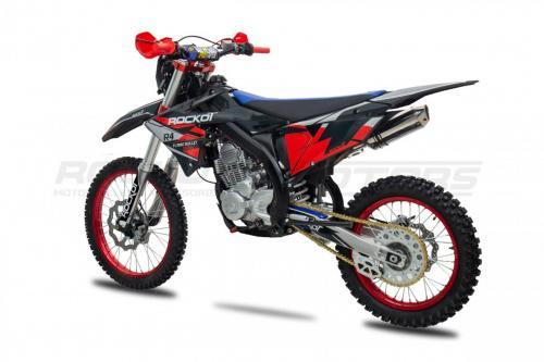 Мотоцикл кроссовый ROCKOT R4 Flame Bullet (250сс, 172FMM, 21/18)  Мотоцикл кроссовый ROCKOT R4 Flame Bullet (250сс, 172FMM, 21/18)