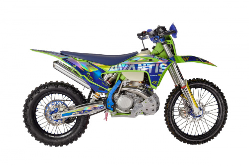 Мотоцикл Avantis Koshine 2Т, 320 зеленый