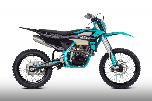 Мотоцикл Avantis A5 (PR300) 2024 (175 двигатель) черно голубой