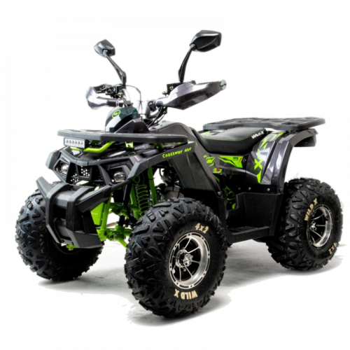 Квадроцикл motoland wild x pro 125 ( с баланс валом) серый
