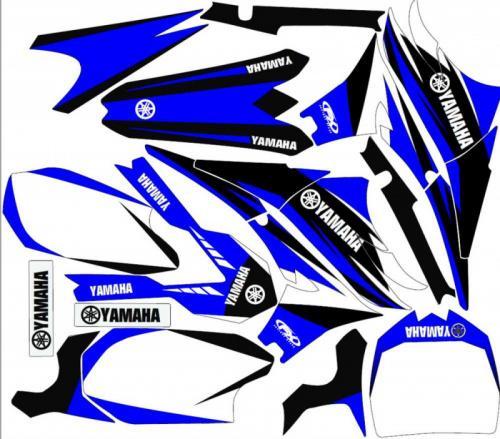 Графика, наклейки на пластик Yamaha YZ450