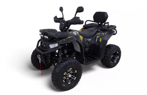 Квадроцикл MOTAX GRIZLIK W200 LUX желтый камуфляж