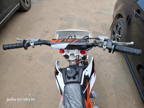 Питбайк KAYO Basic TT125e с электростартером, Кайо бэйсик, питбайк с колесами 17 14