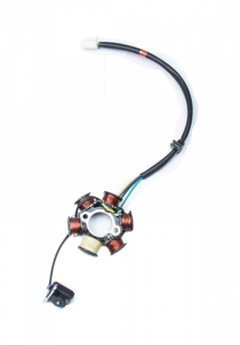 СТАТОР ГЕНЕРАТОРА КВАДРОЦИКЛА 110-125 кубов (6 КАТУШЕК)