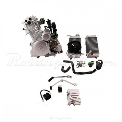 Двигатель в сборе ZS 174MN (CBS300) 280см3, вод. охл., электростартер, 5 передач