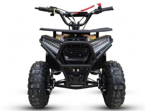 Детский бензиновый квадроцикл GRIZLIK MIDI ЕS BW с электростартером и родительским пультом