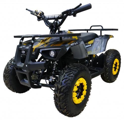 Детский электро квадроцикл GRIZLIK MINI E1000 BW