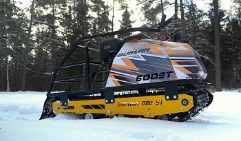 Мотобуксировщик БУРЛАК 600