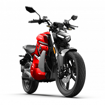 Электромотоцикл WHITE SIBERIA SUPER SOCO TS STREET HUNTER PRO Электромотоцикл, SUPER SOCO TS STREET HUNTER PRO фото