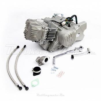 Двигатель в сборе ZS 1P62YML-2 (W190) 188см3, электростартер, запуск на любой передаче