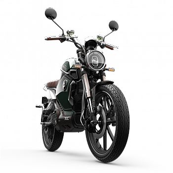 Электромотоцикл WHITE SIBERIA SUPER SOCO TC  Электромотоцикл WHITE SIBERIA SUPER SOCO TC фото